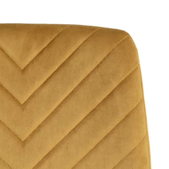 Silla en color dorado. - Imagen 2