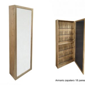 ESPEJO ZAPATERO 18 PARES 