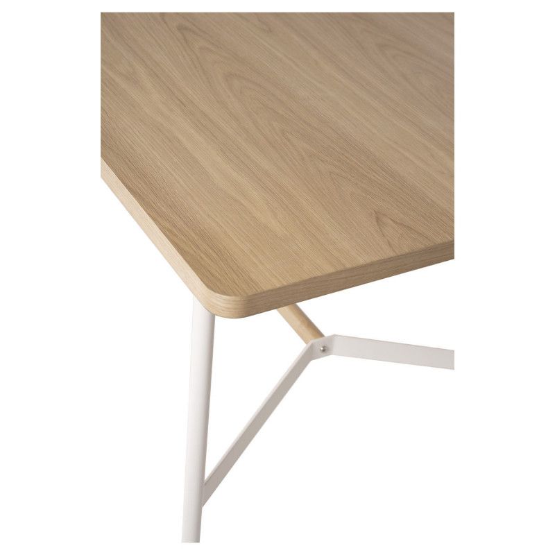 Mesa fija AIS 140 roble/blanco - Imagen 2