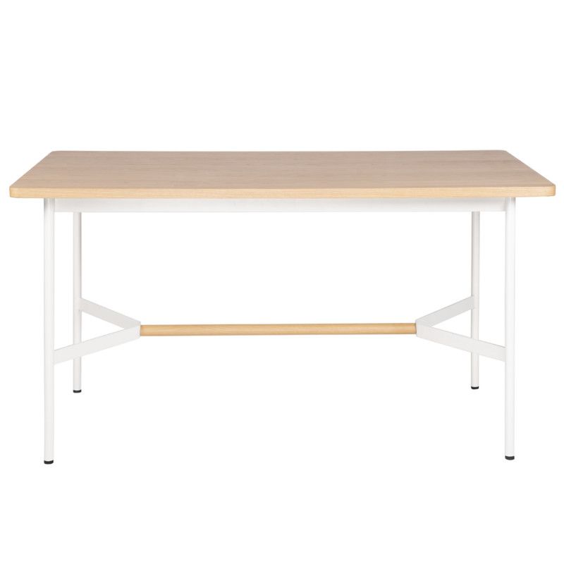 Mesa fija AIS 140 roble/blanco - Imagen 3