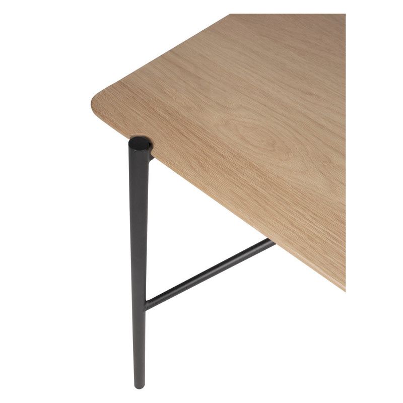 Mesa fija LOTTO 140 roble/negro - Imagen 3